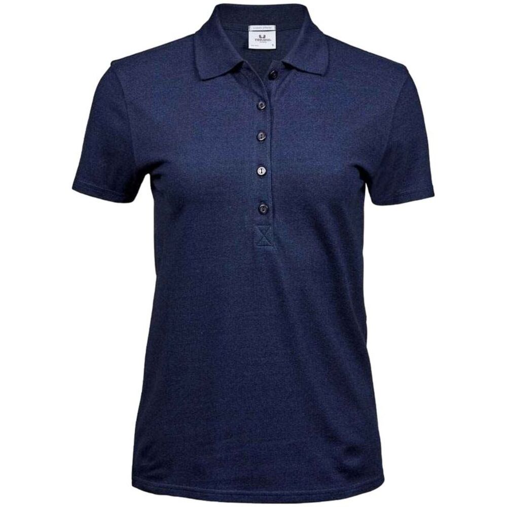 Tee Jays Womens/Ladies Luxury Stretch Polo Shirt / Denim